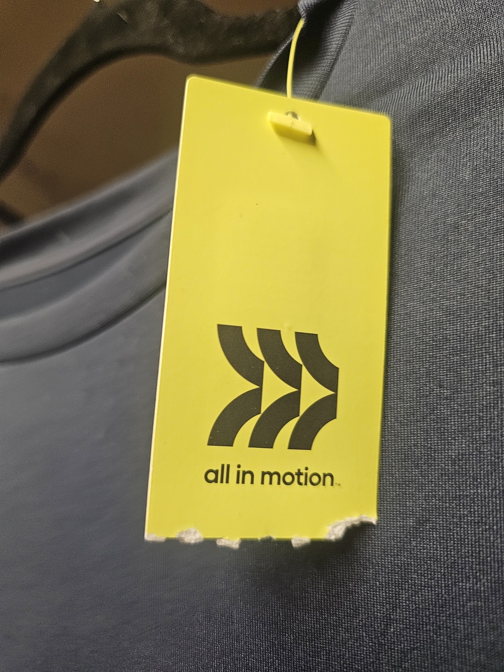 All in Motion Active Top - Navy and Black